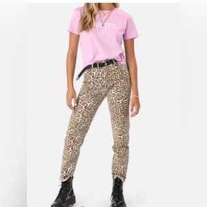 Adika leopard jeans